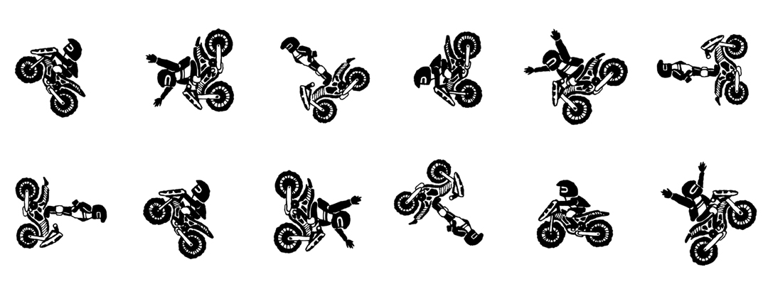 Stan the Stunning Stuntman decorative pattern